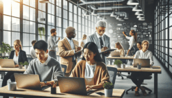 Coworking intergenerazionale: sinergie fra senior e Gen Z